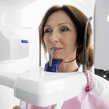 woman in dental technology