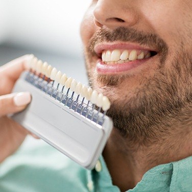 man with beard smiling